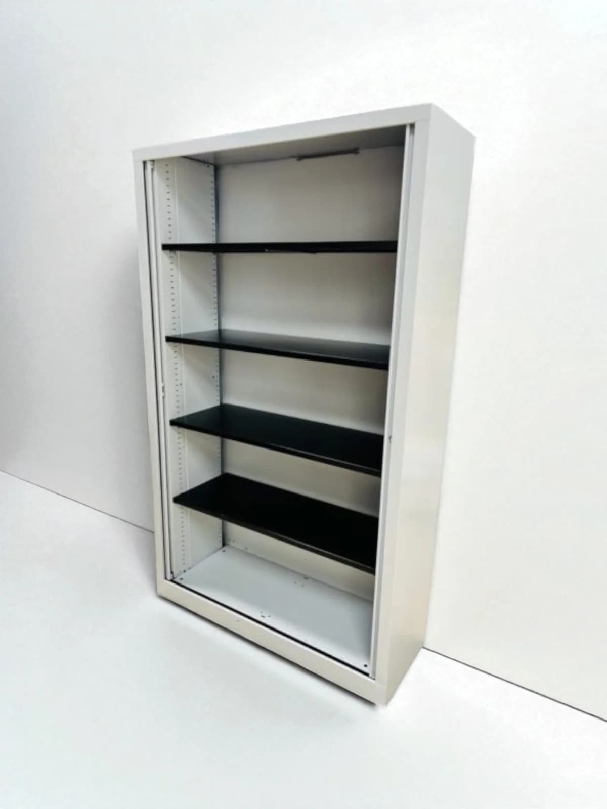 Armoire 120x200cm Marcadet à rideaux coulissant — vue 2