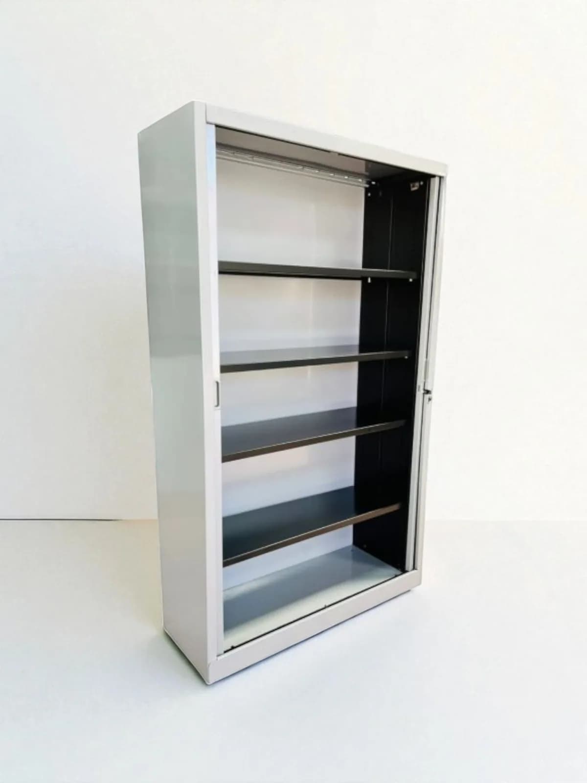 Armoire haute 120x200cm bi-color couleur chêne — vue 4