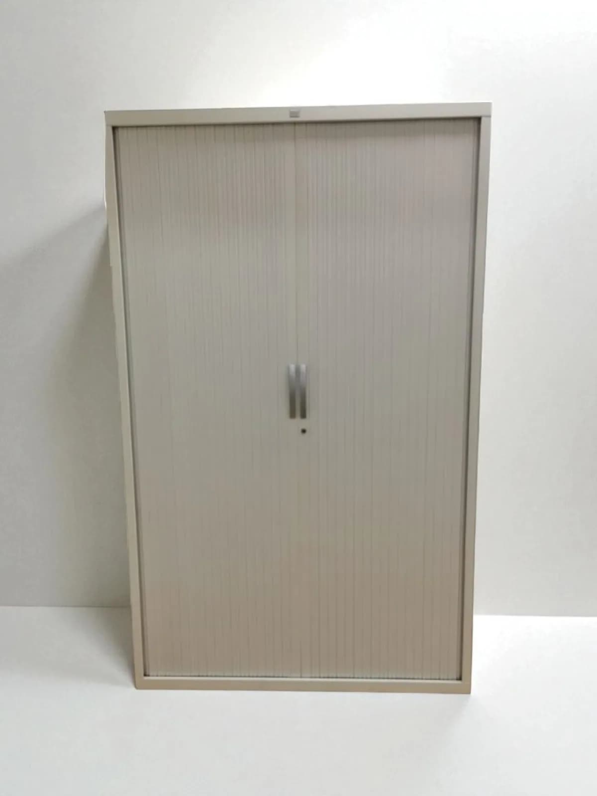 Armoire haute 120x200cm blanche porte coulissante — vue 2