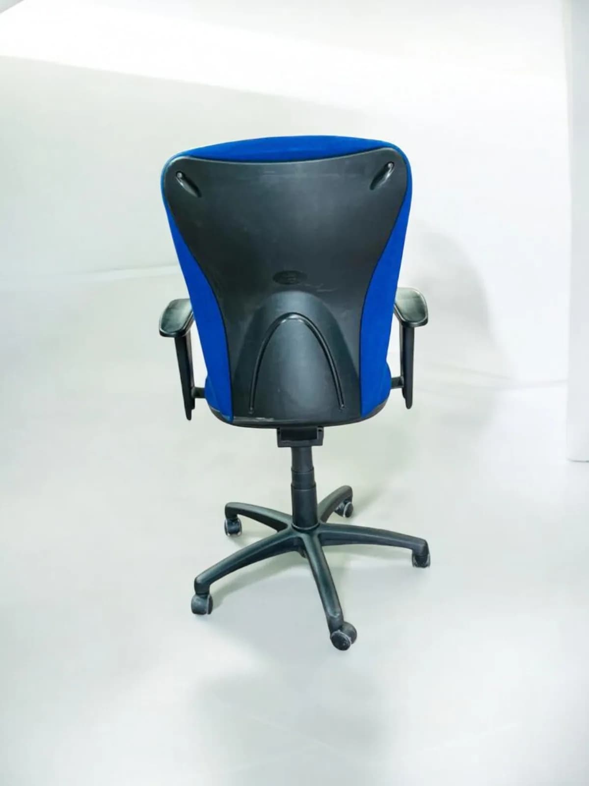 Chaise à roulette Add Form tissu bleu ergonomique — vue 4