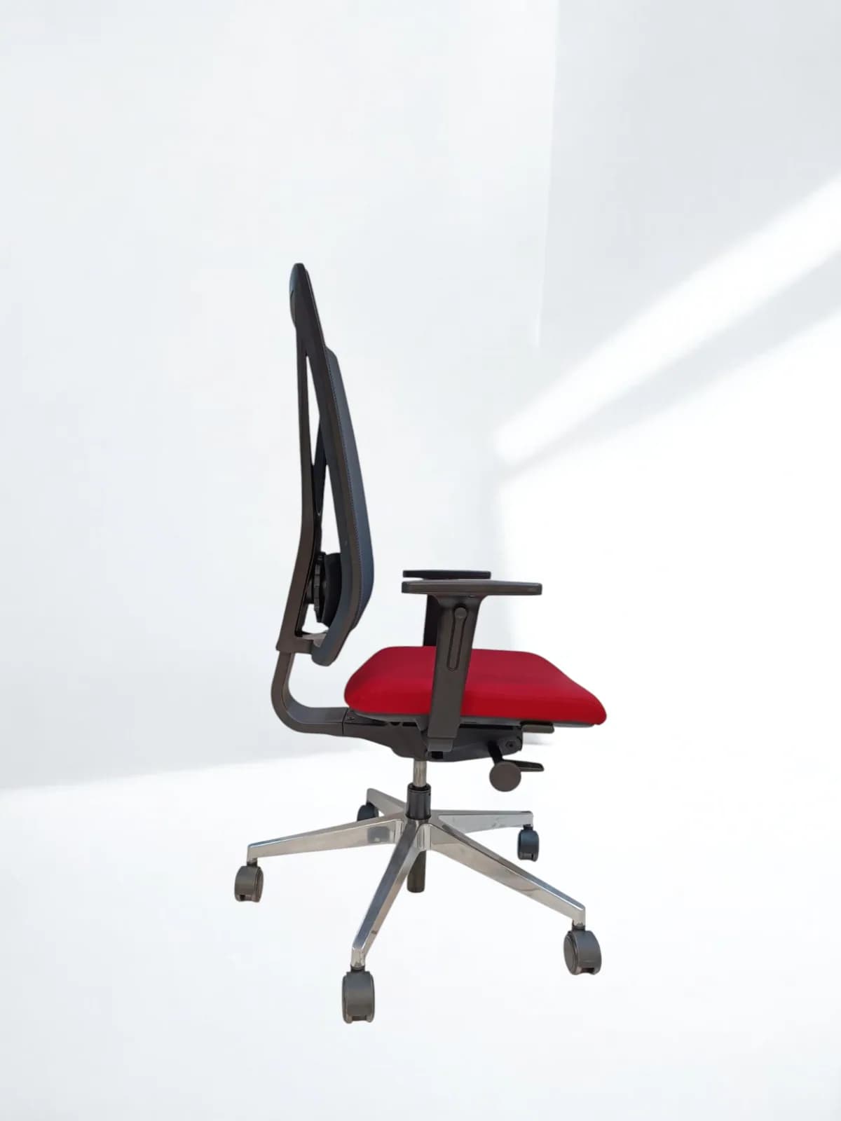 Chaise à roulette Girsberger yanos soutient lombaire — vue 2