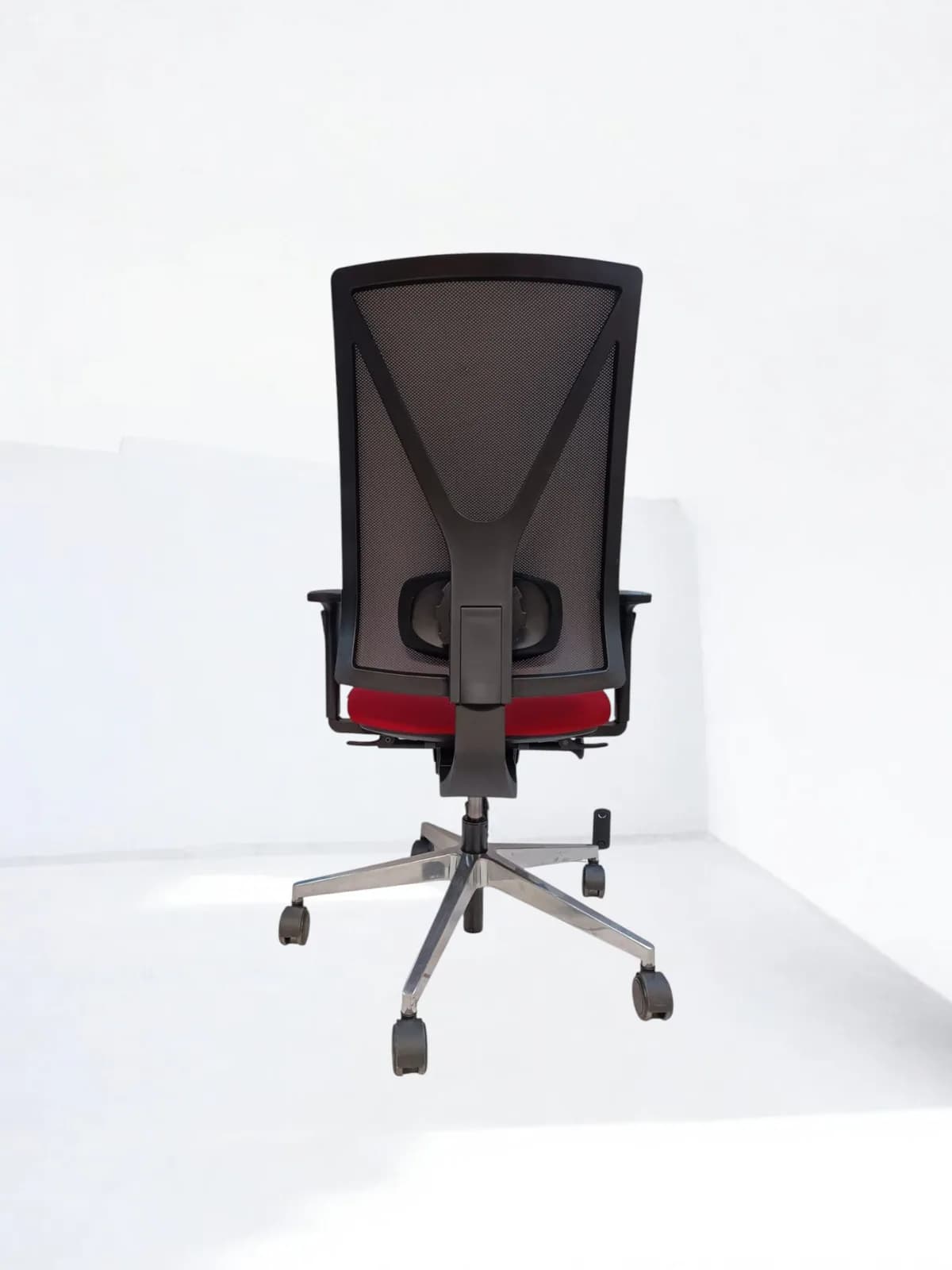 Chaise à roulette Girsberger yanos soutient lombaire — vue 3