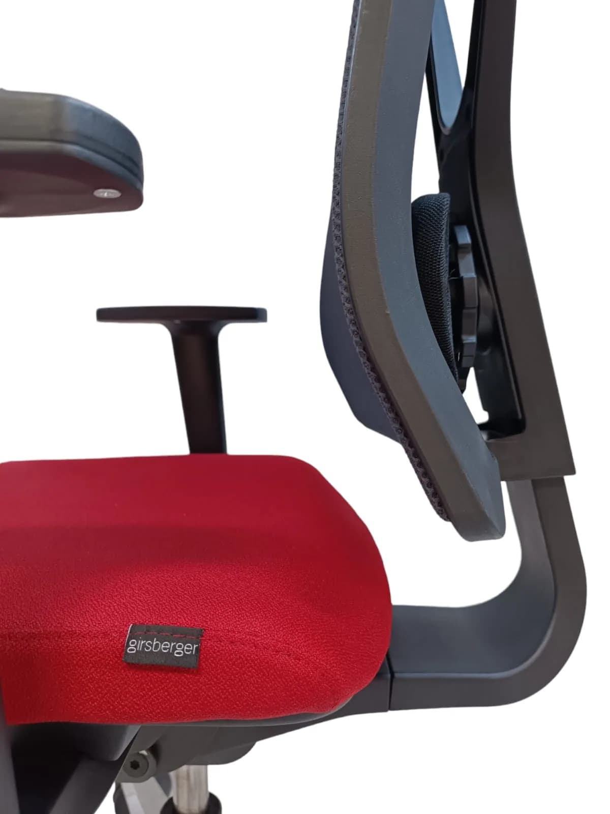 Chaise à roulette Girsberger yanos soutient lombaire — vue 5