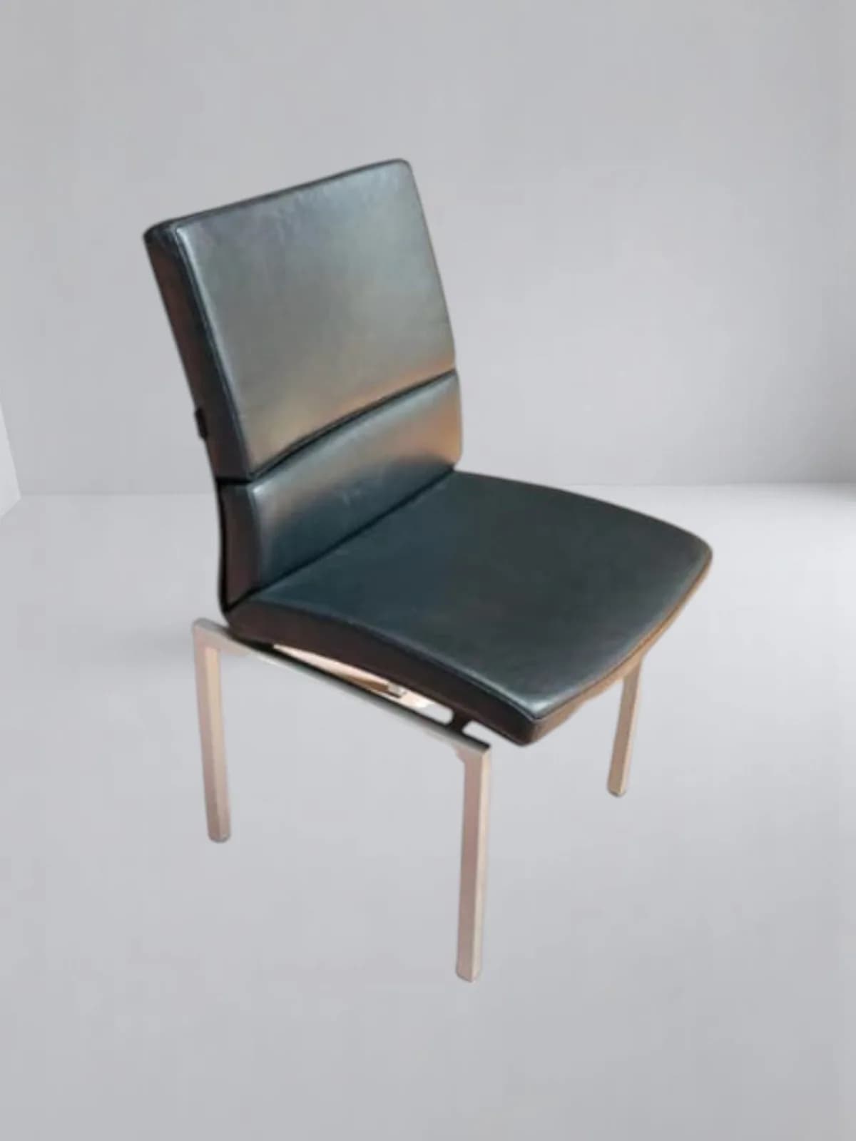 Ensemble 3 fauteuils en cuir Sicame Office promo
