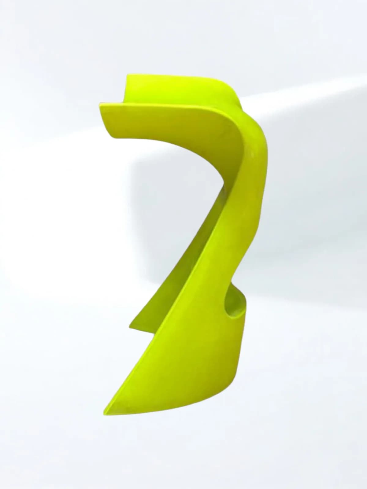 Tabouret de bar Slide vert  KONCORD — vue 2