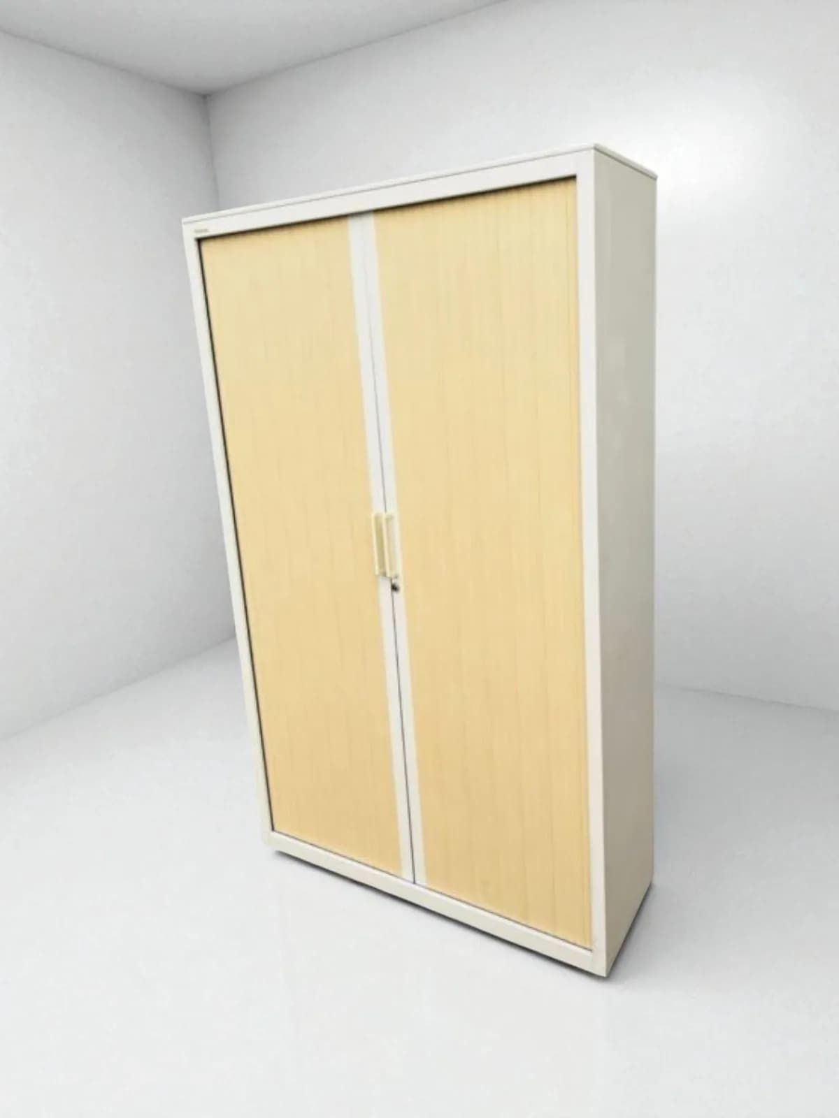 Armoire haute Steelcase bi-color 120x200cm