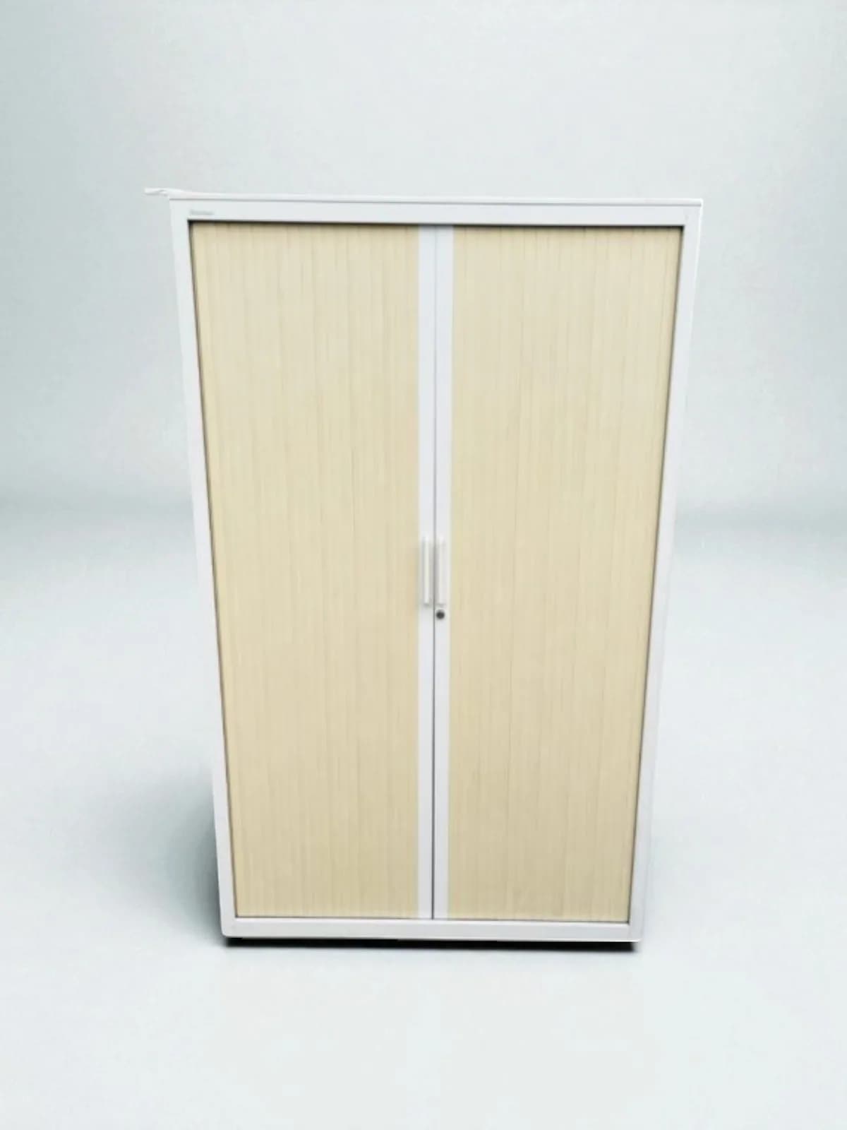Armoire haute Steelcase bi-color 120x200cm — vue 2
