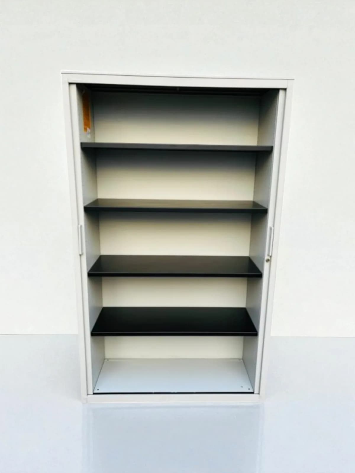 Armoire haute Steelcase bi-color 120x200cm — vue 3