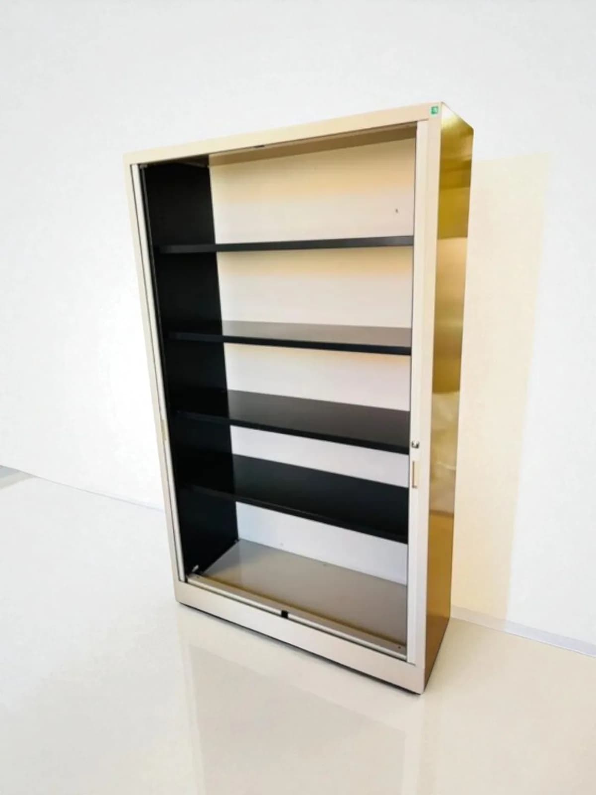 Armoire haute Marcadet beige 120x200cm — vue 4