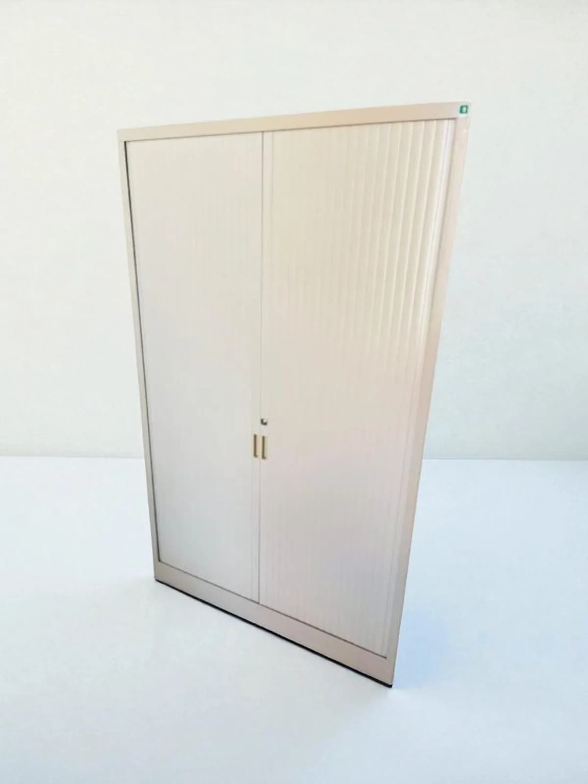Armoire haute Marcadet beige 120x200cm — vue 2