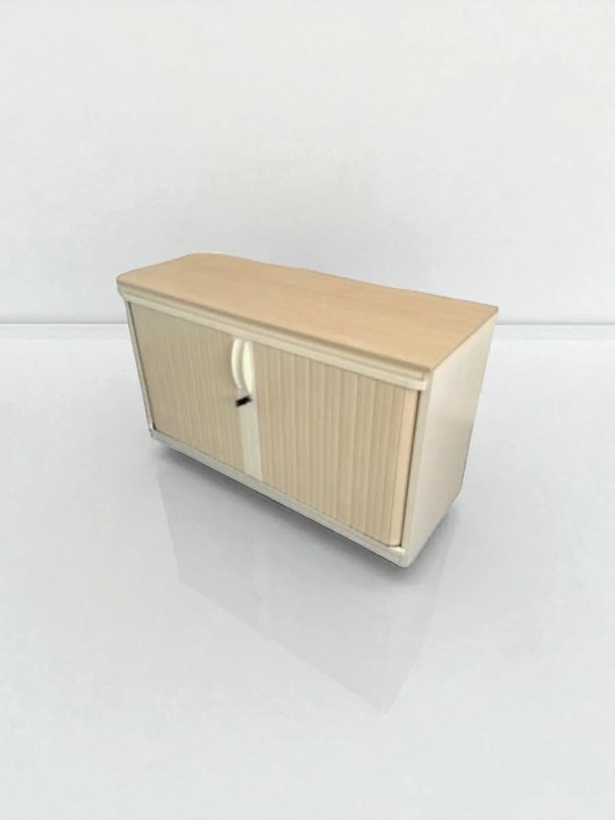 Armoire Steelcase bi-color 120x73cm — vue 2