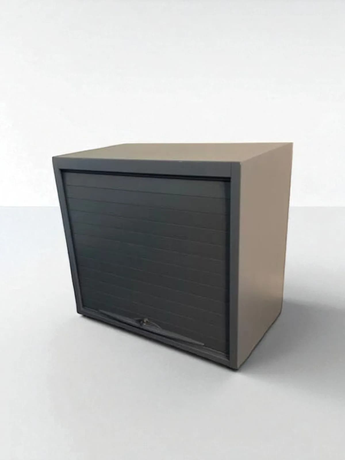 Armoire basse porte coulissante vertical à clé PROMO 80 × 44 × 73 cm