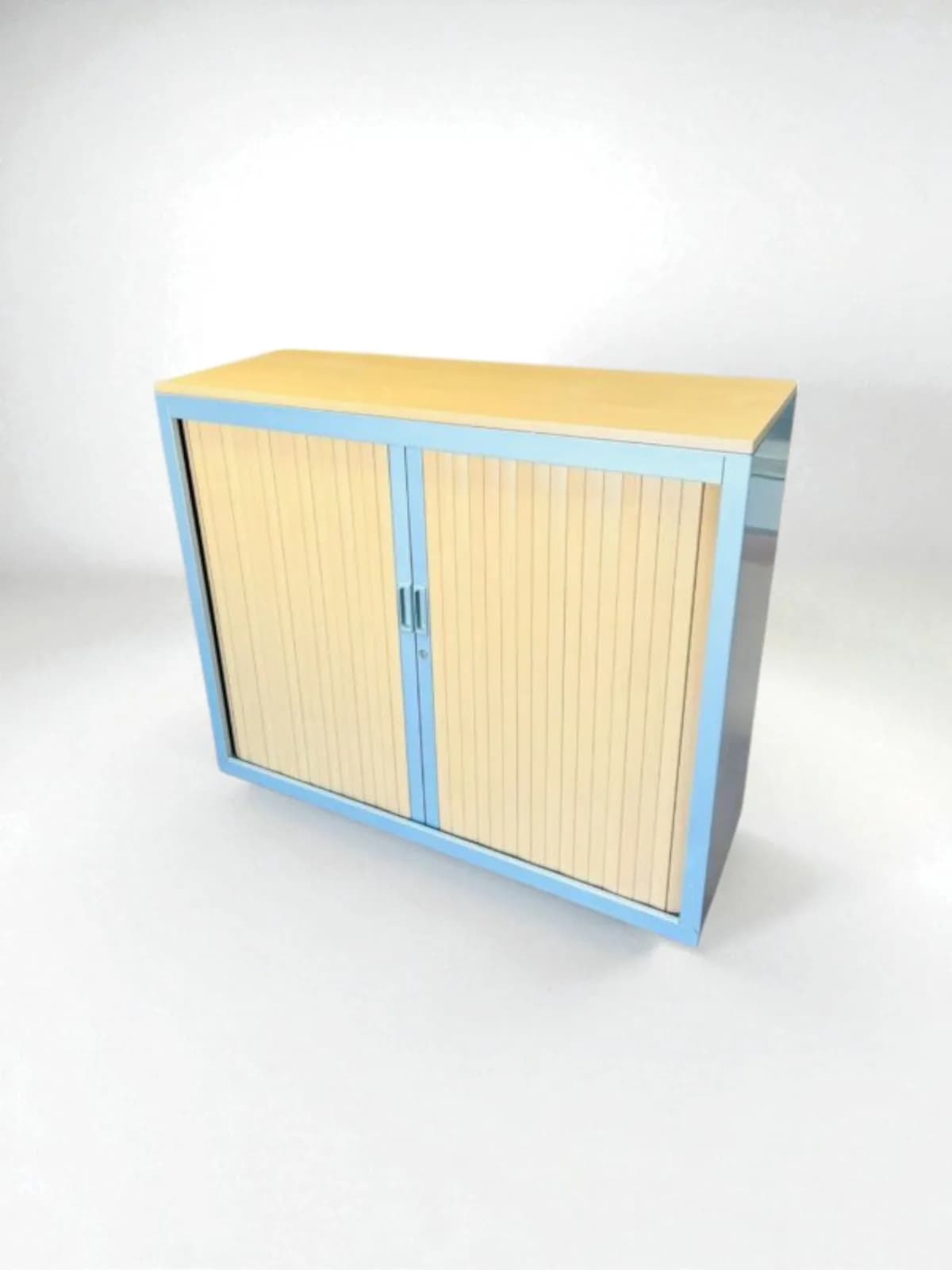Armoire métallique pro ARFÉO 120x100cm Gris Bois — vue 2
