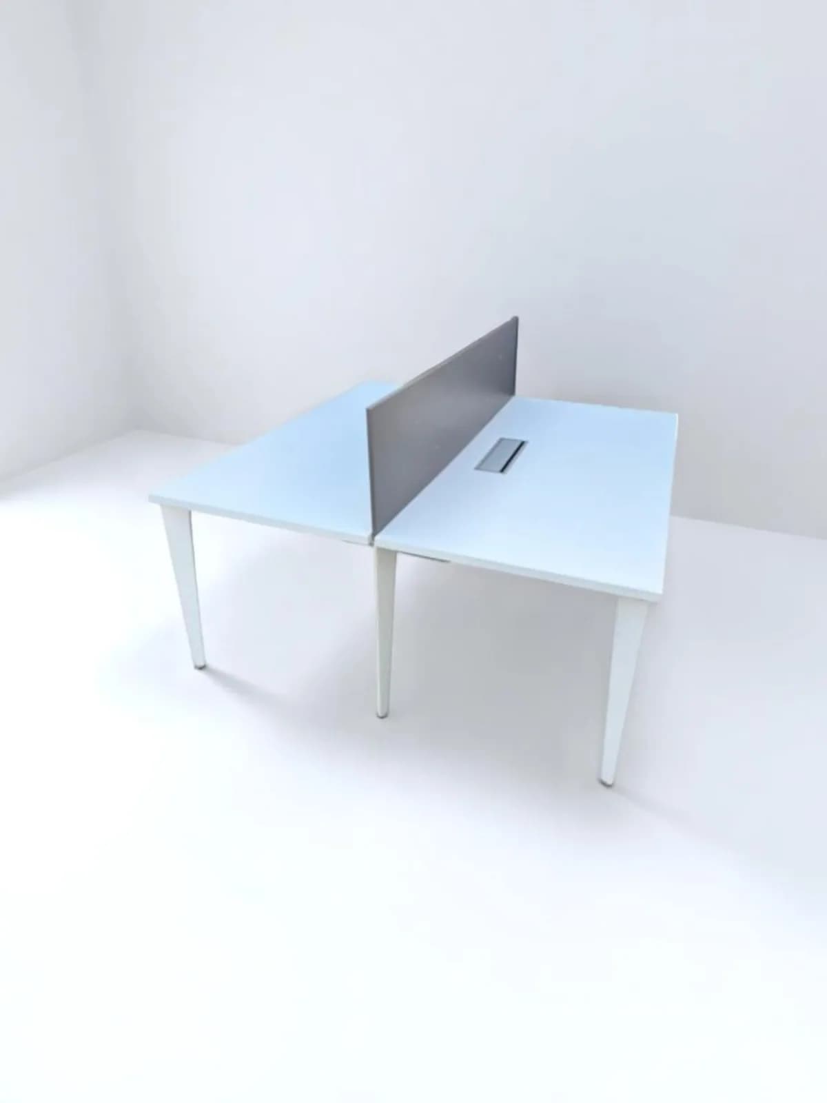 Bureau bench 160x160cm Magencia blanc