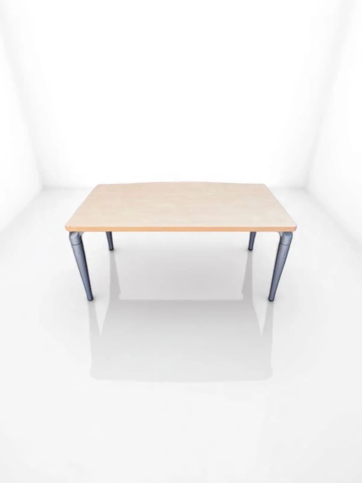 Bureau droit Sammas 160x80cm plateau 30mm — vue 2