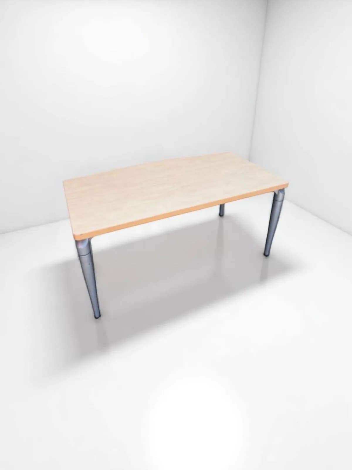 Bureau droit Sammas 160x80cm plateau 30mm