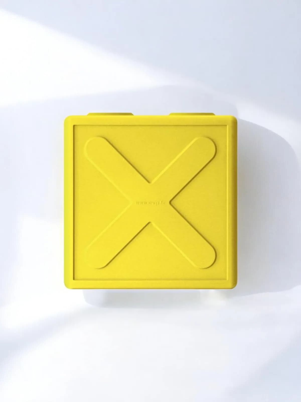 Vestiaire OonCUB casier plastique de rangement jaune — vue 2