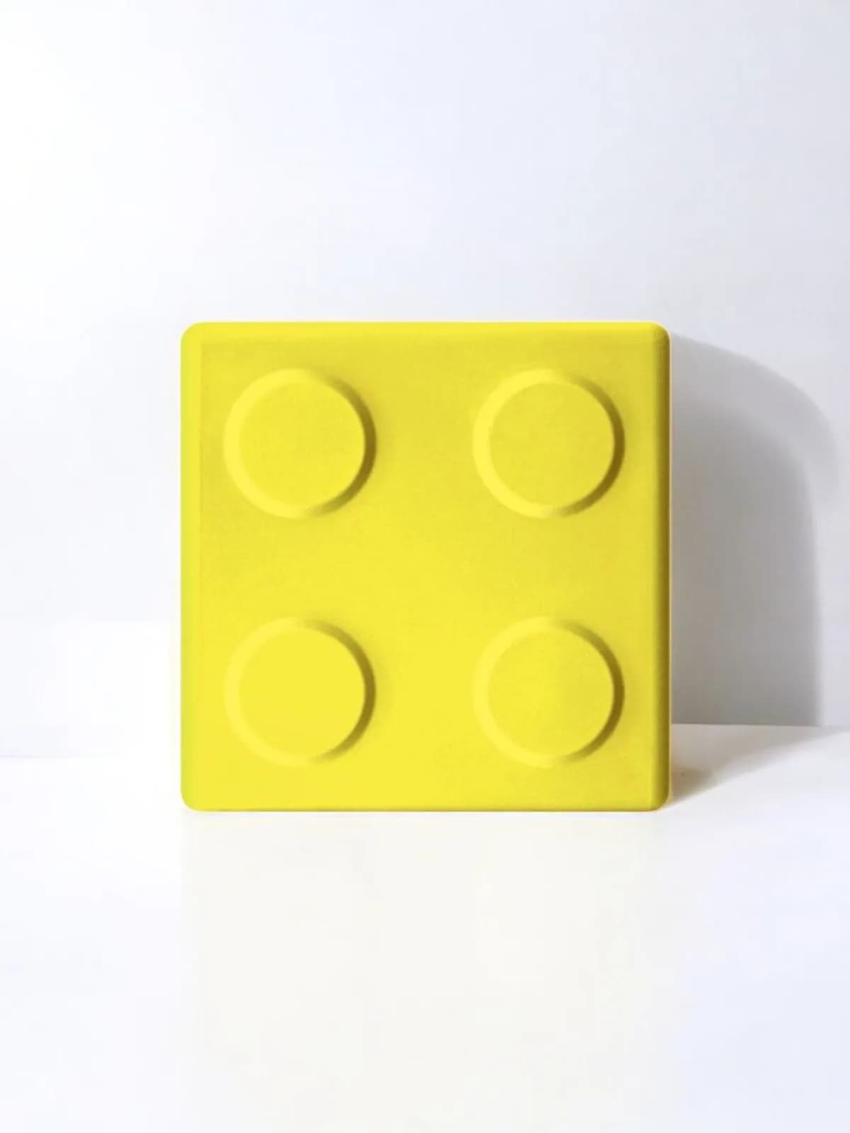 Vestiaire OonCUB casier plastique de rangement jaune — vue 3