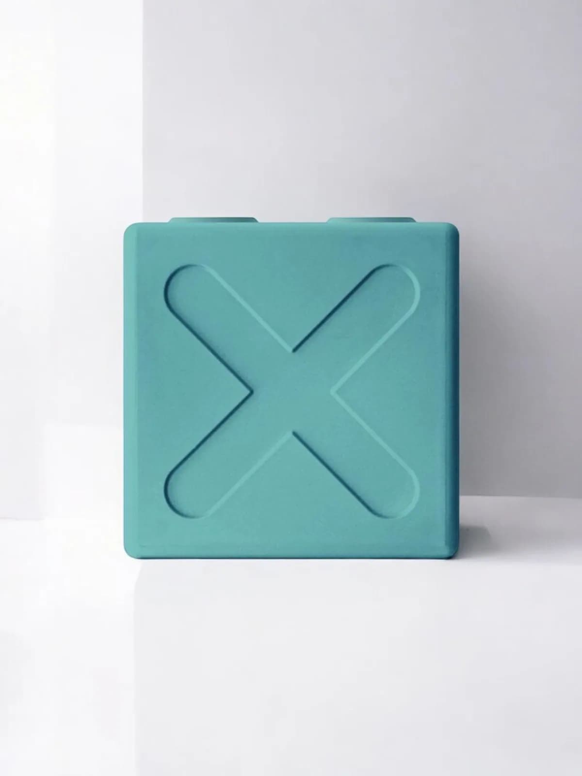 Vestiaire OonCUB casier plastique de rangement bleu lumino — vue 2