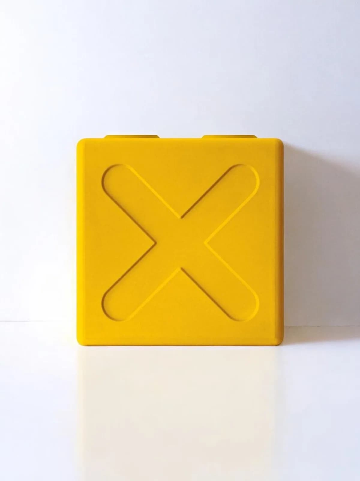 Vestiaire OonCUB casier plastique de rangement jaune sunny — vue 2