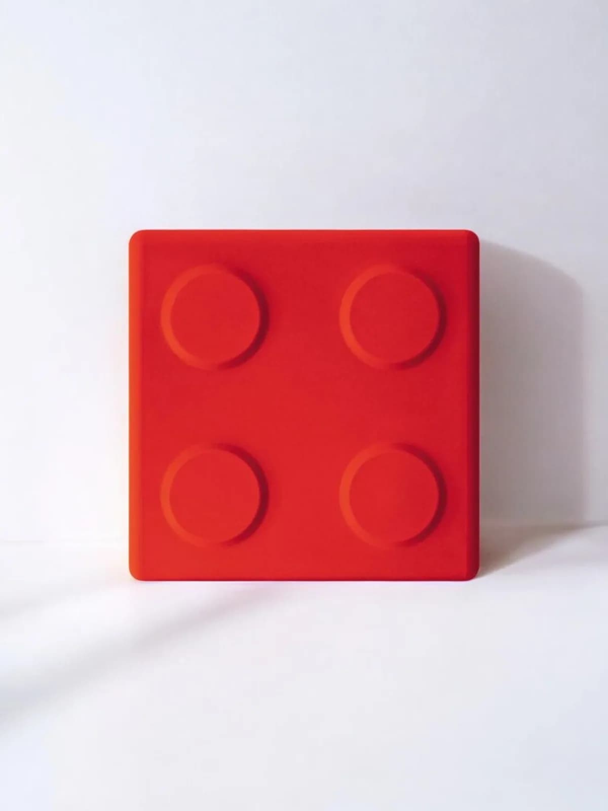 Vestiaire OonCUB casier plastique de rangement rouge — vue 3