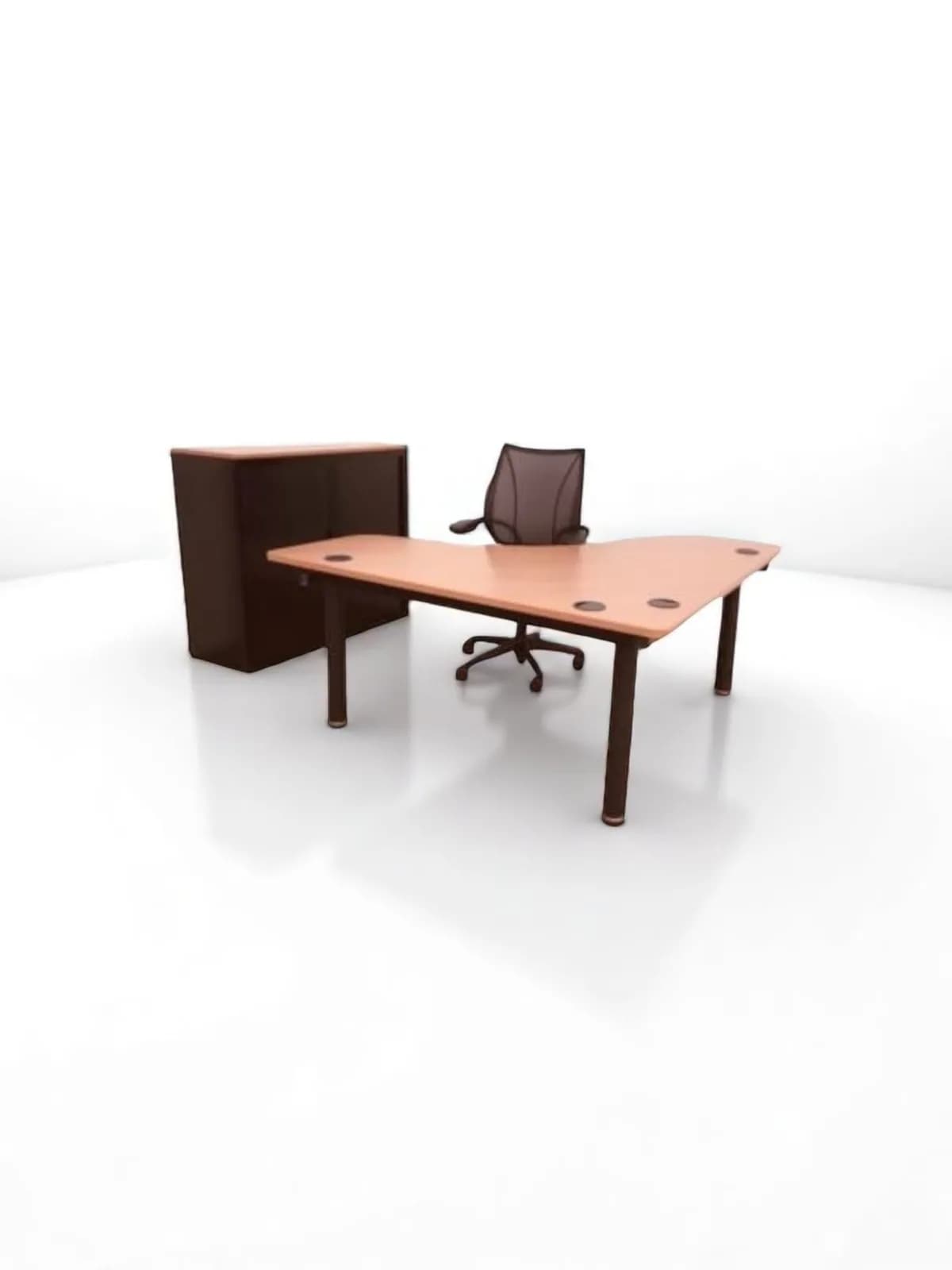 Bureau angle professionnel 160x160cm — vue 2