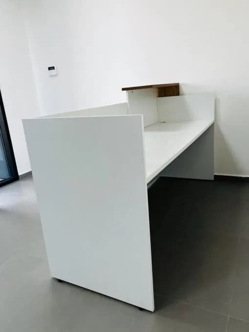 Comptoir 200x110cm blanc — vue 2