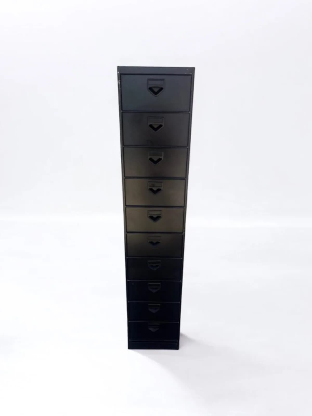 Meuble à clapets 10 cases noir Manudom — vue 3
