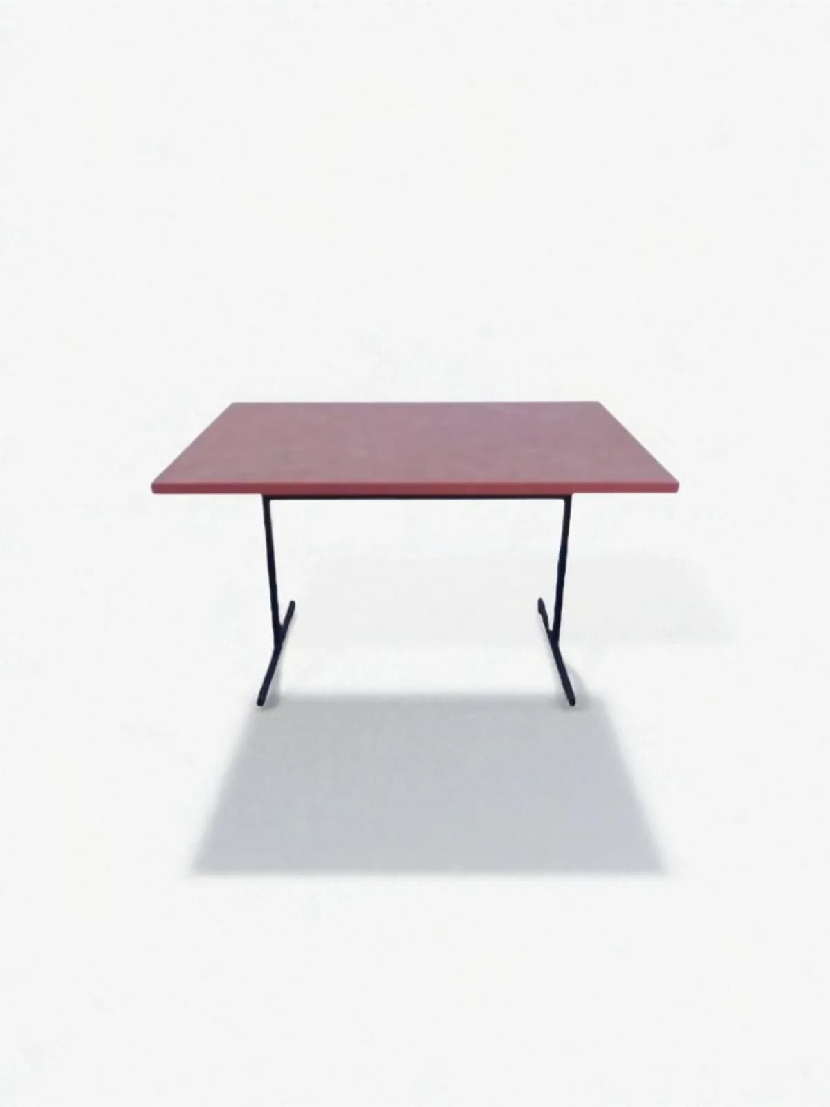 Table restaurant professionnel 120x75cm — vue 3