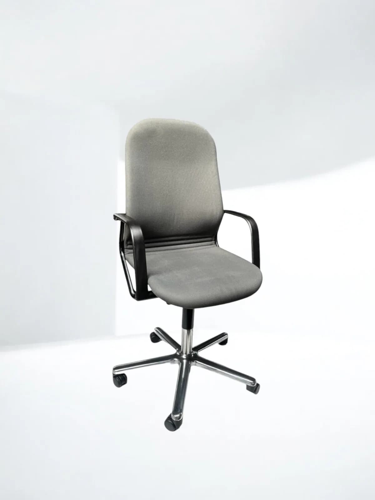 Chaise à roulettes bureau Wilkhahn FS gris — vue 4