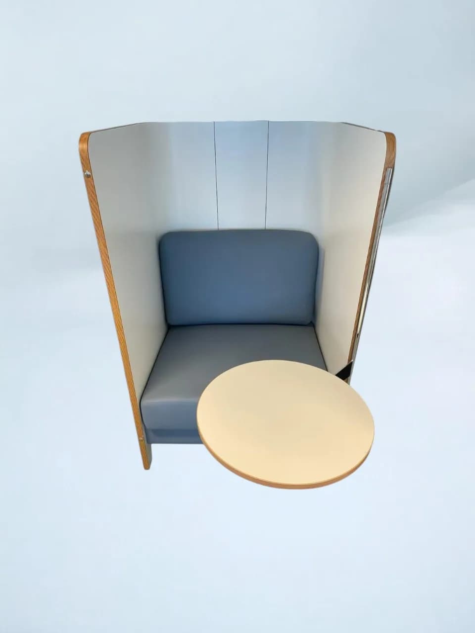 Fauteuil Cocone de Züco / Dauphin 1 place avec tablette 