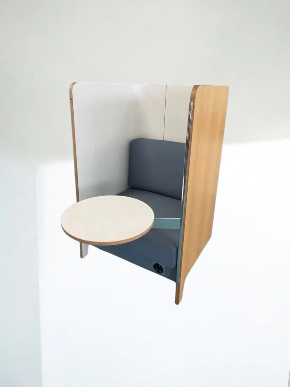 Fauteuil Cocone de Züco / Dauphin 1 place avec tablette  — vue 2