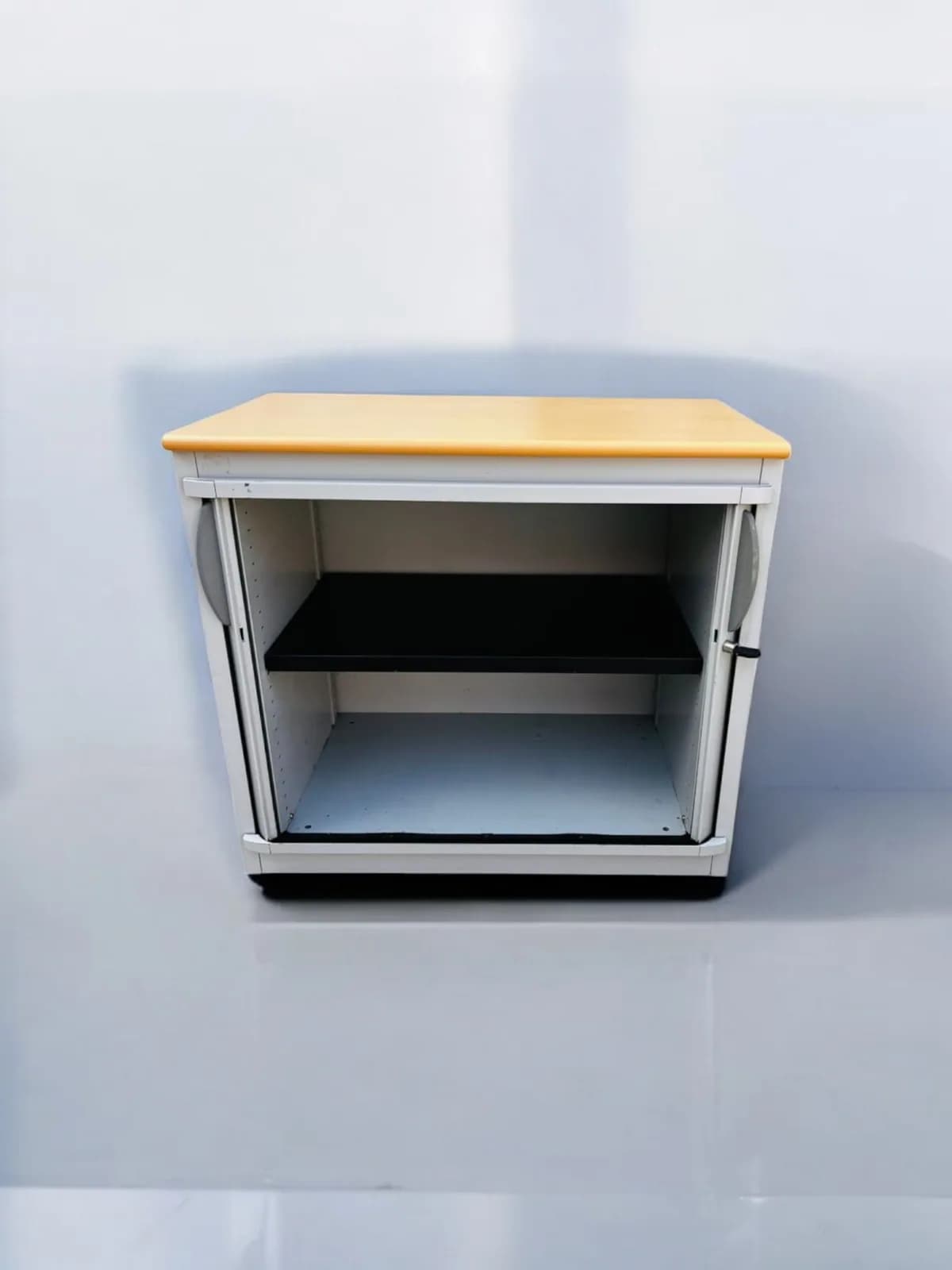 Armoire steelcase gris promo 80x74cm — vue 4