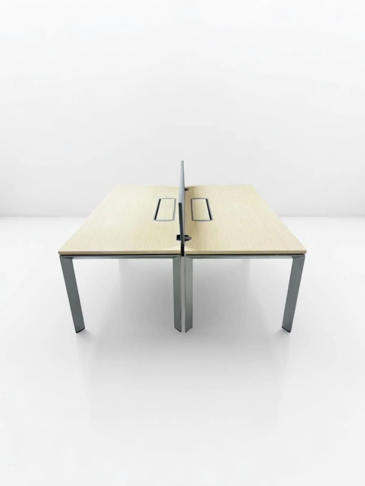 Bureau bench Steelcase 160x180cm 2 postes promo — vue 2