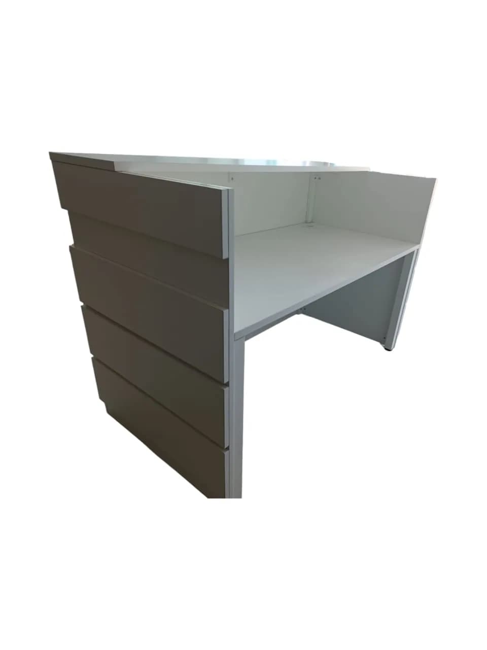 Comptoir Blanc accueil 180x80cm H110cm — vue 4