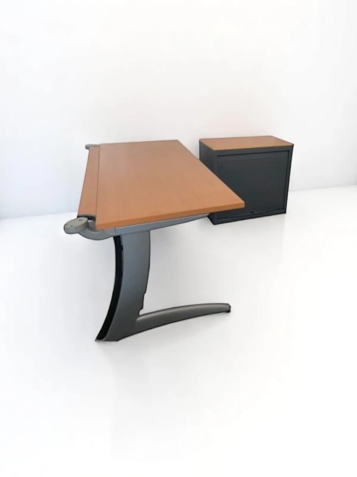 Ensemble bureau Steelcase & armoire promo 160x80cm — vue 2