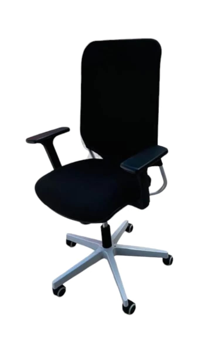Fauteuil de bureau SOKOA accoudoir 3D résille — vue 2