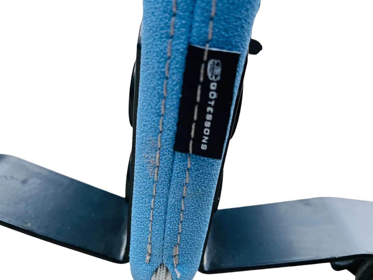 Cloison de bureau phonique sur roue Gotessons tissu bleu — vue 3