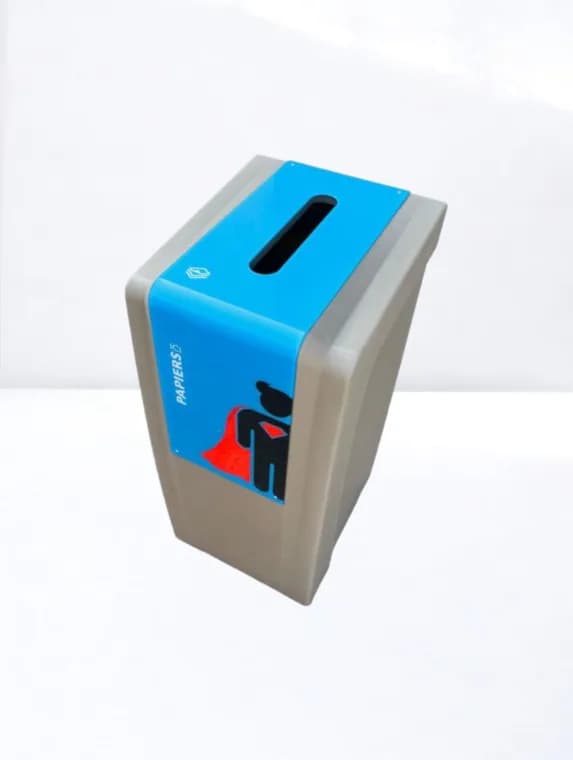 Poubelle papier Green Office 70L Easy Collect System