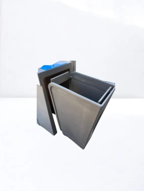 Poubelle papier Green Office 70L Easy Collect System — vue 4