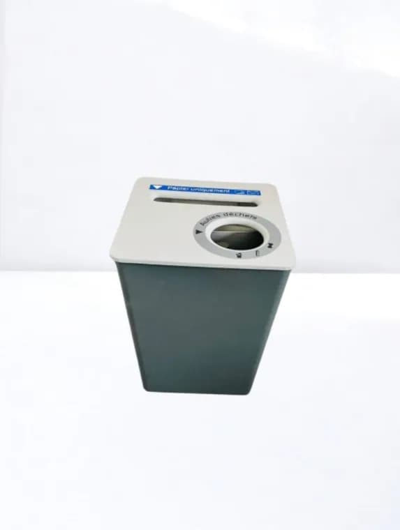 Poubelle Trivia 2 pour tri papier 15 litres — vue 2