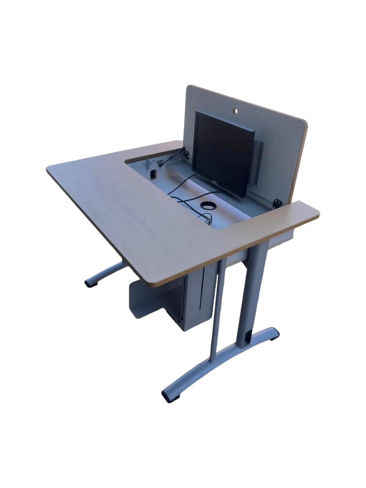 Table de Formation Informatique Data Rabattable 100x80 cm avec Écran Offert