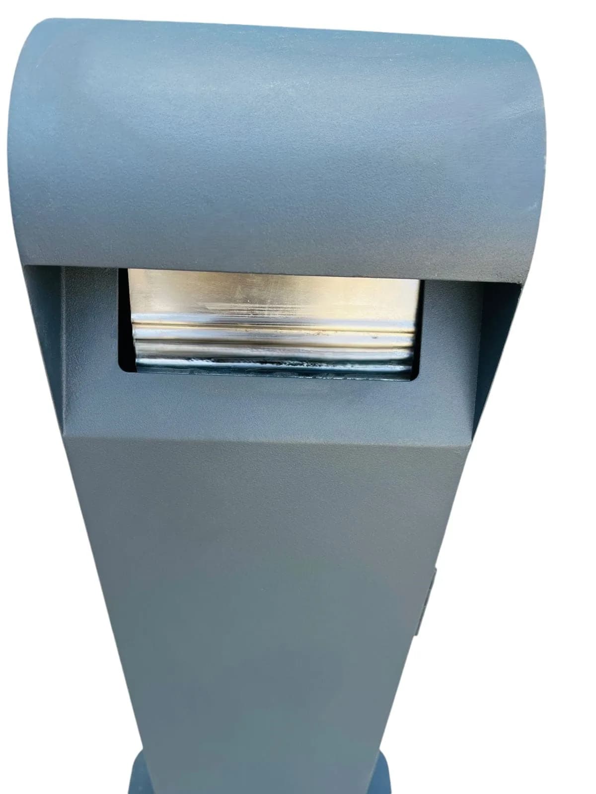 Cendrier sur pied totem extérieur en acier — vue 4