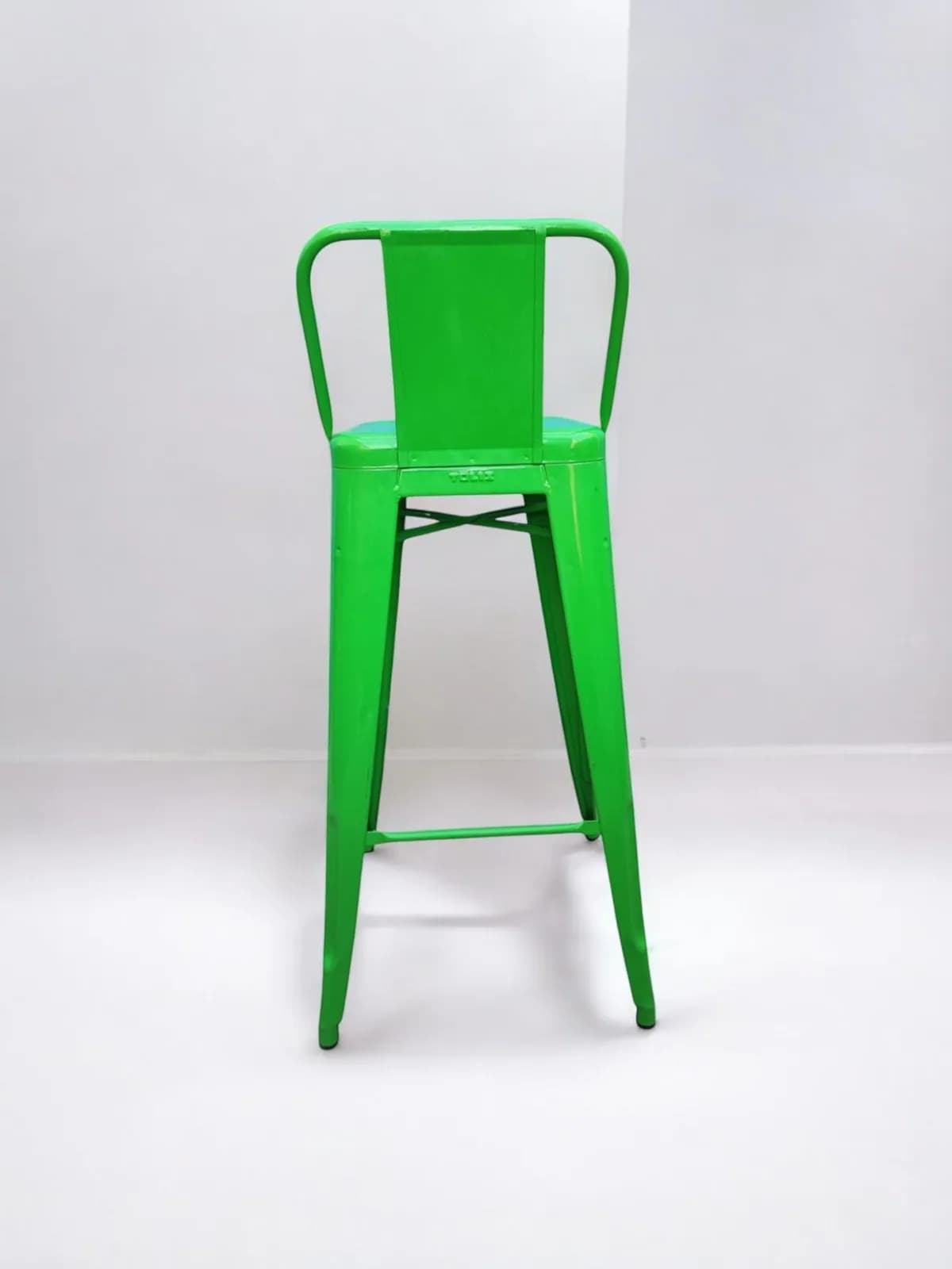 Tabouret de bar Tolix vert — vue 4