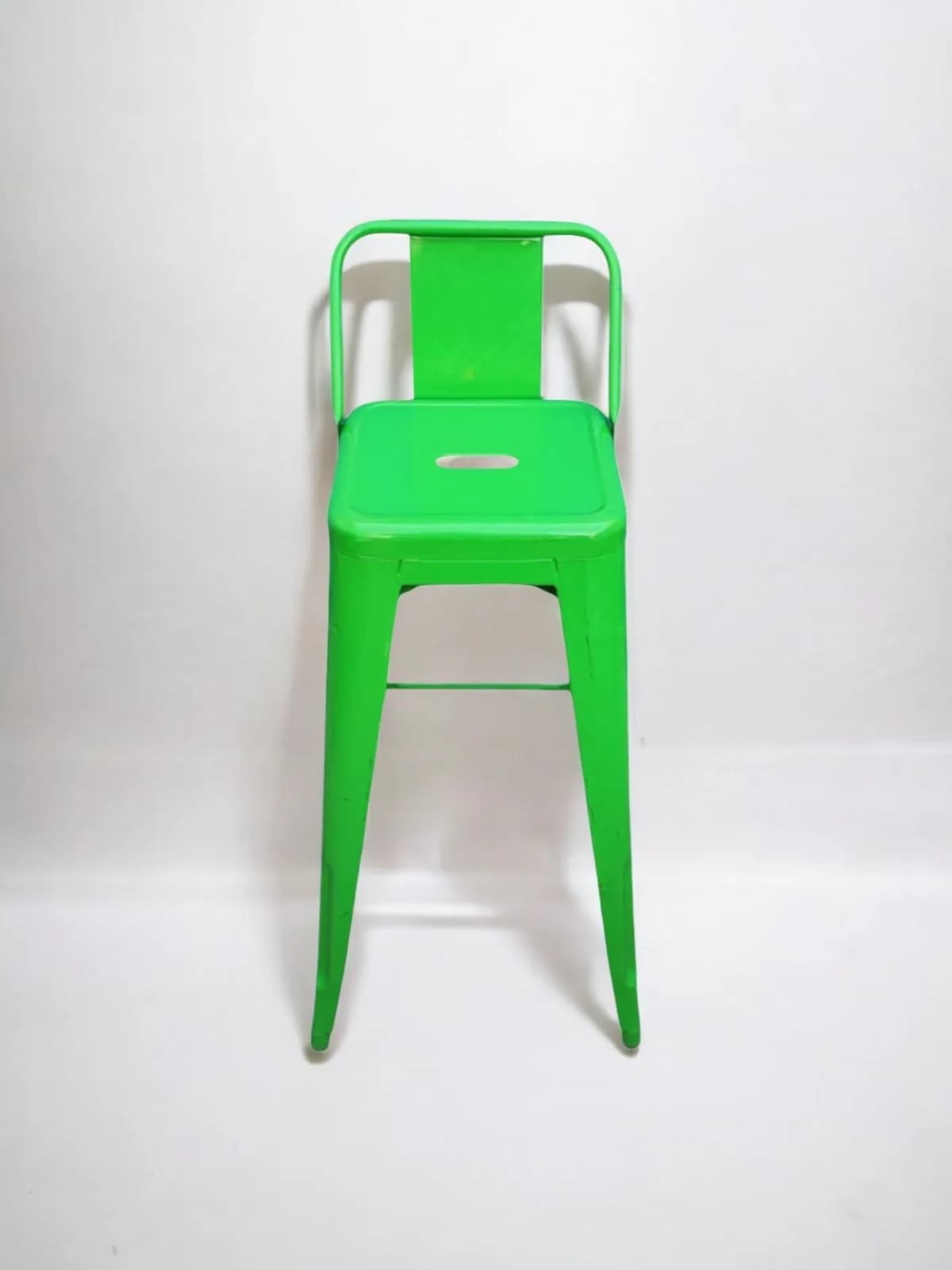 Tabouret de bar Tolix vert