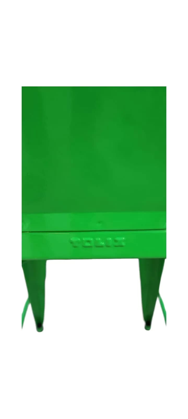 Tabouret de bar Tolix vert — vue 5