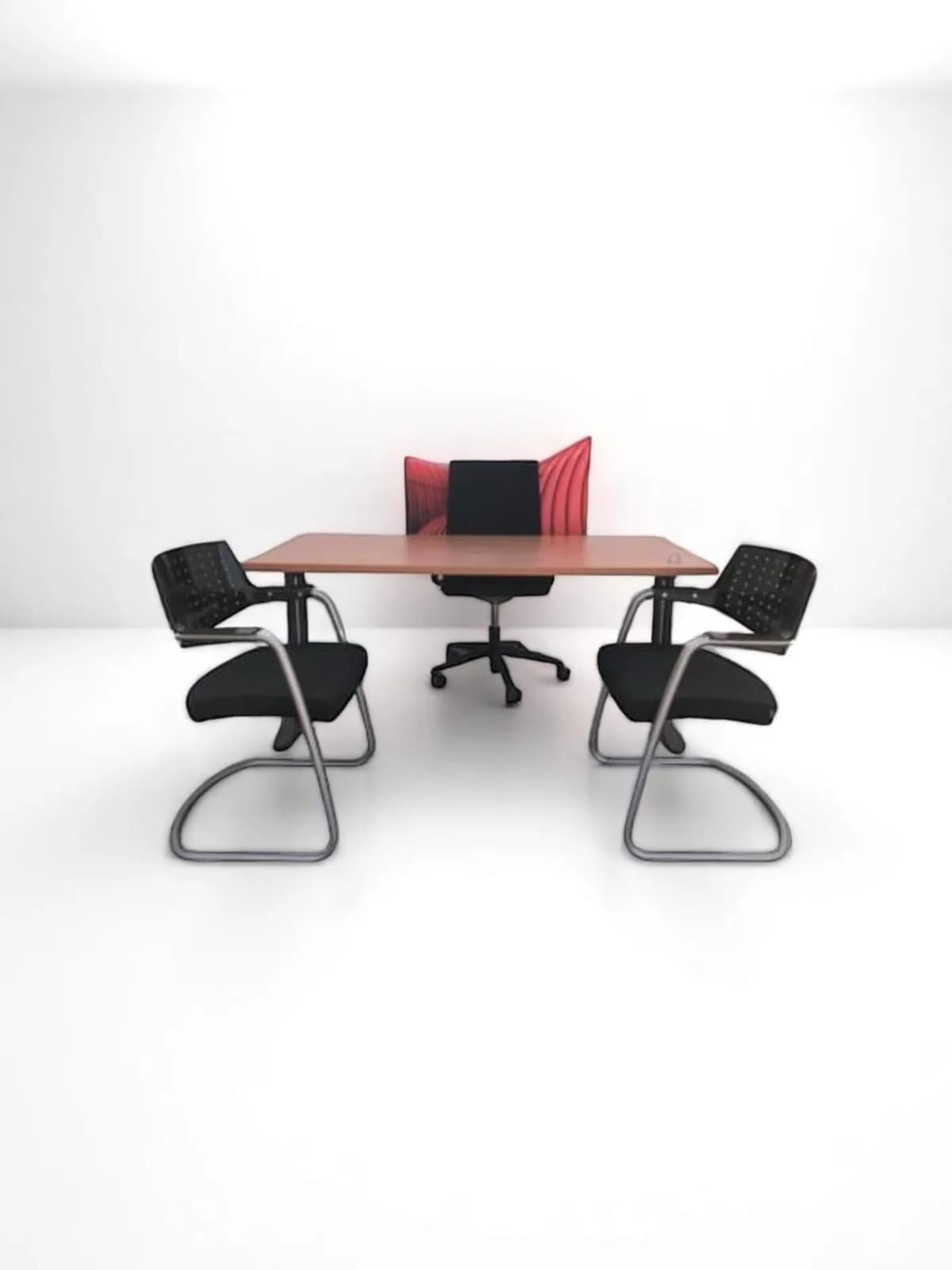Bureau droit HAWORTH 160x80cm — vue 3