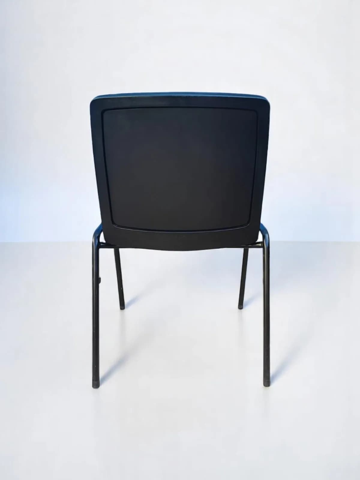 Chaise Haworth de Réunion ou Accueil - Tissu Noir — vue 4