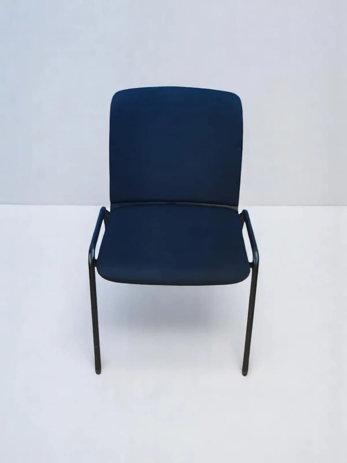 Chaise Haworth de Réunion ou Accueil - Tissu Noir — vue 2