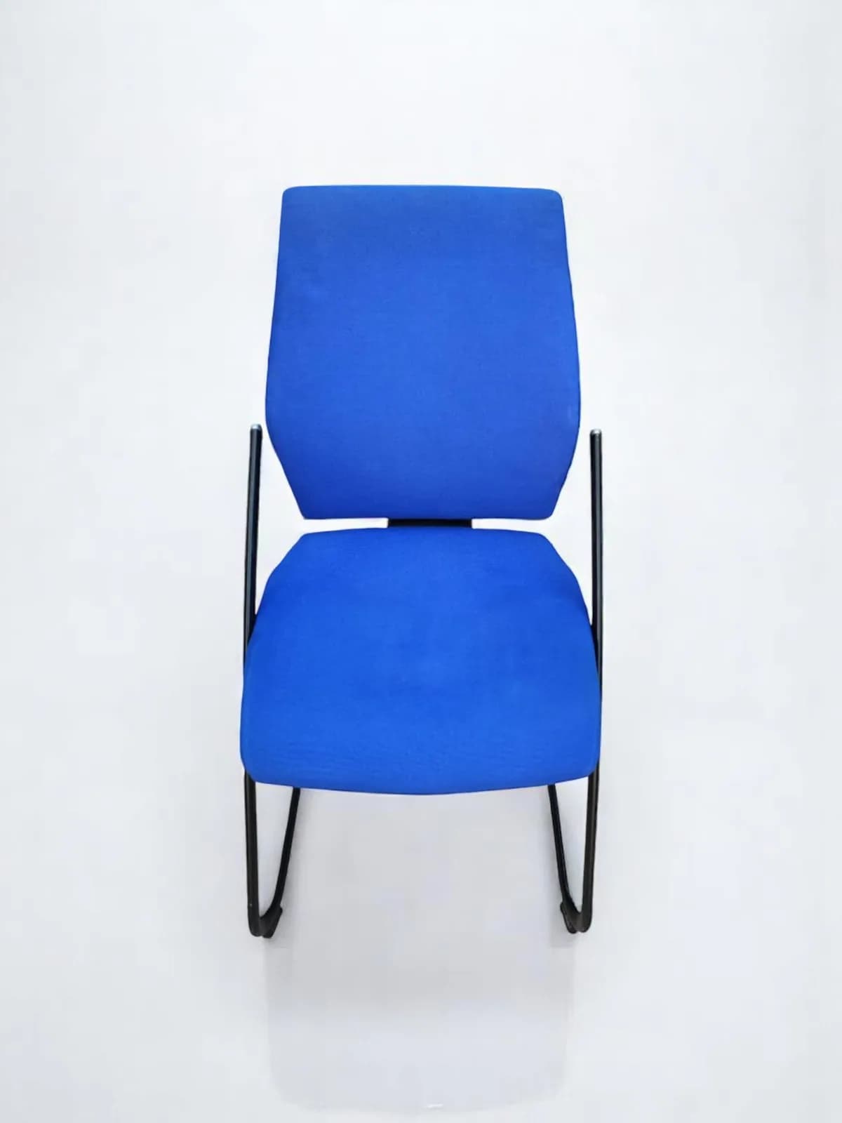 Chaise Visiteur Sedna - Tissu Bleu (Promo)